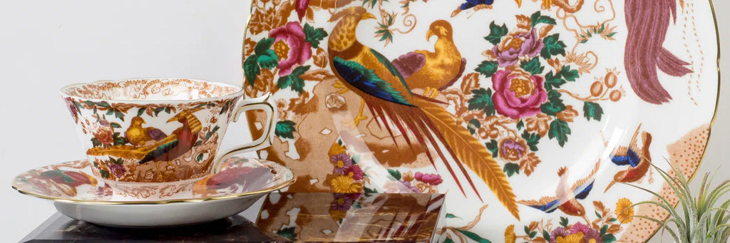 【使用美品】 CROWN DERBY Quail C&S 使用美品】 CROWN DERBY Quail C&S Retired ROYAL CROWN DERBY 3 Piece