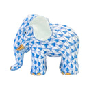 Herend Miniature Elephant Fishnet Figurine