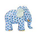 Herend Miniature Elephant Fishnet Figurine