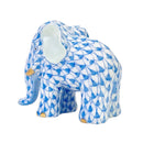 Herend Miniature Elephant Fishnet Figurine