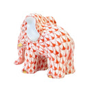 Herend Miniature Elephant Fishnet Figurine