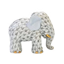 Herend Miniature Elephant Fishnet Figurine