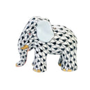Herend Miniature Elephant Fishnet Figurine
