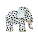 Herend Miniature Elephant Fishnet Figurine