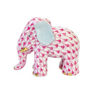 Herend Miniature Elephant Fishnet Figurine