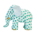 Herend Miniature Elephant Fishnet Figurine