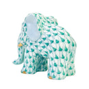 Herend Miniature Elephant Fishnet Figurine