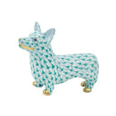Herend Corgie Fishnet Figurine