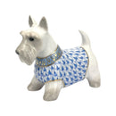 Herend Westie with Jumper Fishnet Figurine