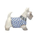 Herend Westie with Jumper Fishnet Figurine