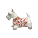 Herend Westie with Jumper Fishnet Figurine