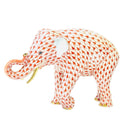 Herend Asian Elephant Fishnet Figurine