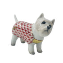 Herend West Highland Terrier Fishnet Figurine