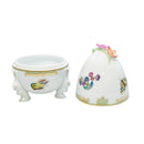Herend Queen Victoria Egg-shaped Bonbonniere with Rabbits