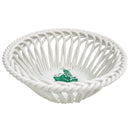 Herend Apponyi Green Hand-Woven Basket (Large)