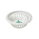 Herend Apponyi Green Hand-Woven Basket (Small)