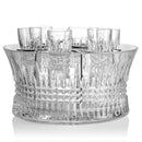 Waterford Crystal Lismore Diamond 7 Piece Vodka Chill Set