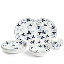 Wedgwood Wild Strawberry Inky Blue 8 Piece Dinnerware Set