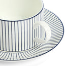 Wedgwood Gio Pinstripe Teacup & Saucer White
