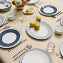 Wedgwood Gio Pinstripe 7 Piece Dinner Set White