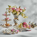 MacKenzie-Childs Sterling Check Serving Platter