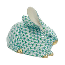 Herend Rabbit Sitting Down Fishnet Figurine