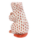 Herend Marmot Fishnet Figurine