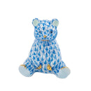Herend Miniature Baby Bear Sitting Fishnet Figurine