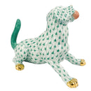 Herend Labrador with Ball Fishnet Figurine