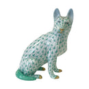 Herend German Sheperd Fishnet Figurine