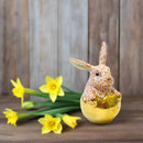 Herend Rabbit in Egg Fishnet Figurine