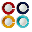 Wedgwood Wonderlust Teacup & Saucer, Set of 4