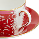 Wedgwood Wonderlust Crimson Jewel Teacup & Saucer