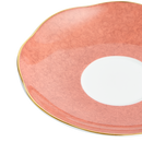 Wedgwood Paeonia Blush Teacup & Saucer Coral