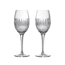 Waterford Crystal Lismore Diamond White Wine, Set of 2