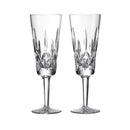 Waterford Crystal Lismore Flute, Set of 2