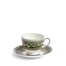 Wedgwood Florentine Verde Teacup and Saucer