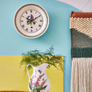 Portmeirion Botanic Garden Wall Clock - Lilac