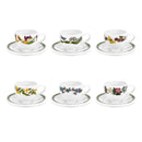 Portmeirion Botanic Garden Espresso Cup and Saucer