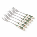 Spode Christmas Tree Pastry Forks Set of 6