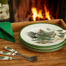 Spode Christmas Tree Pastry Forks Set of 6