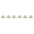 Portmeirion Exotic Botanic Garden Teacup & Saucer, Set of 6