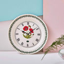 Portmeirion Botanic Garden Wall Clock - Poppy
