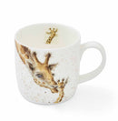 Royal Worcester Wrendale Designs First Kiss (Giraffe) Mug