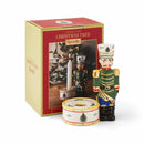 Christmas Tree Nutcracker Candle Holder, Green