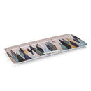 Portmeirion Sara Miller Frosted Pines Sandwich Tray - Deer