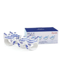 Spode Blue Italian Teapot Napkin Rings, Set of 4