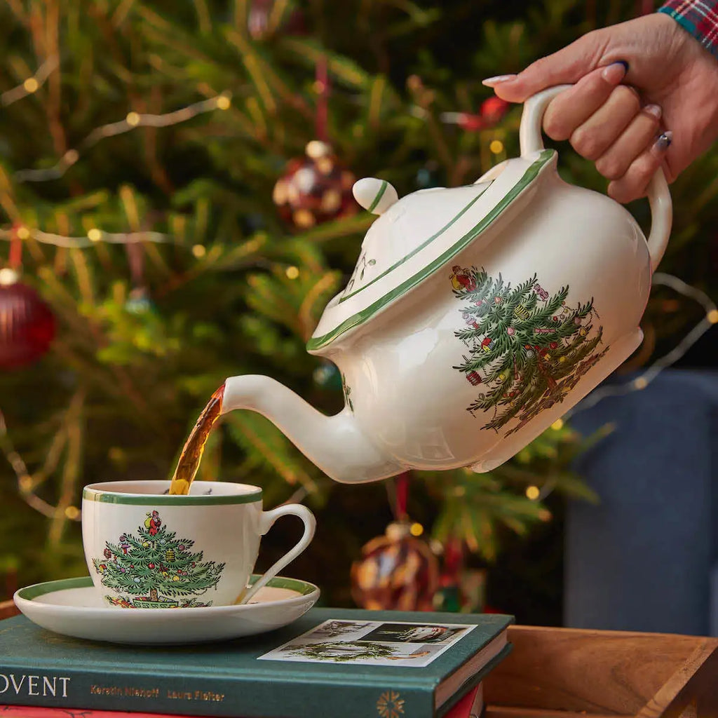Spode Christmas Tree Teapot 1.28ltr – SinclairsCollectables