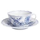 Meissen Cutout Blue Onion Tea Cup & Saucer 633