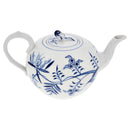 Meissen Cutout Blue Onion Teapot